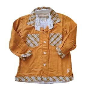 Well Dressed Wolf Acorn Gather Boy's Shirt